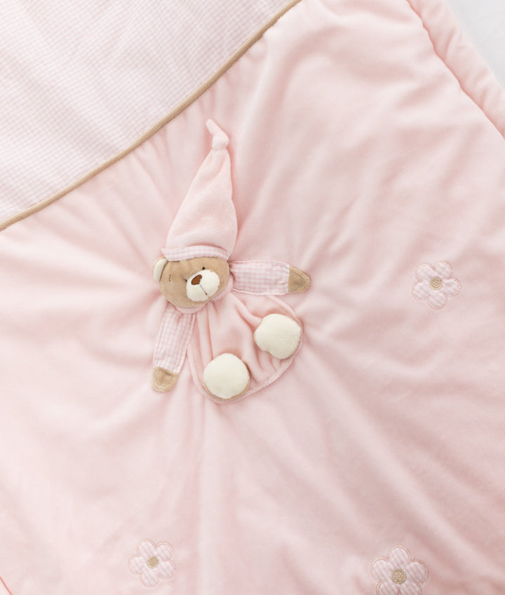 3pc Bassinet Set - Pink