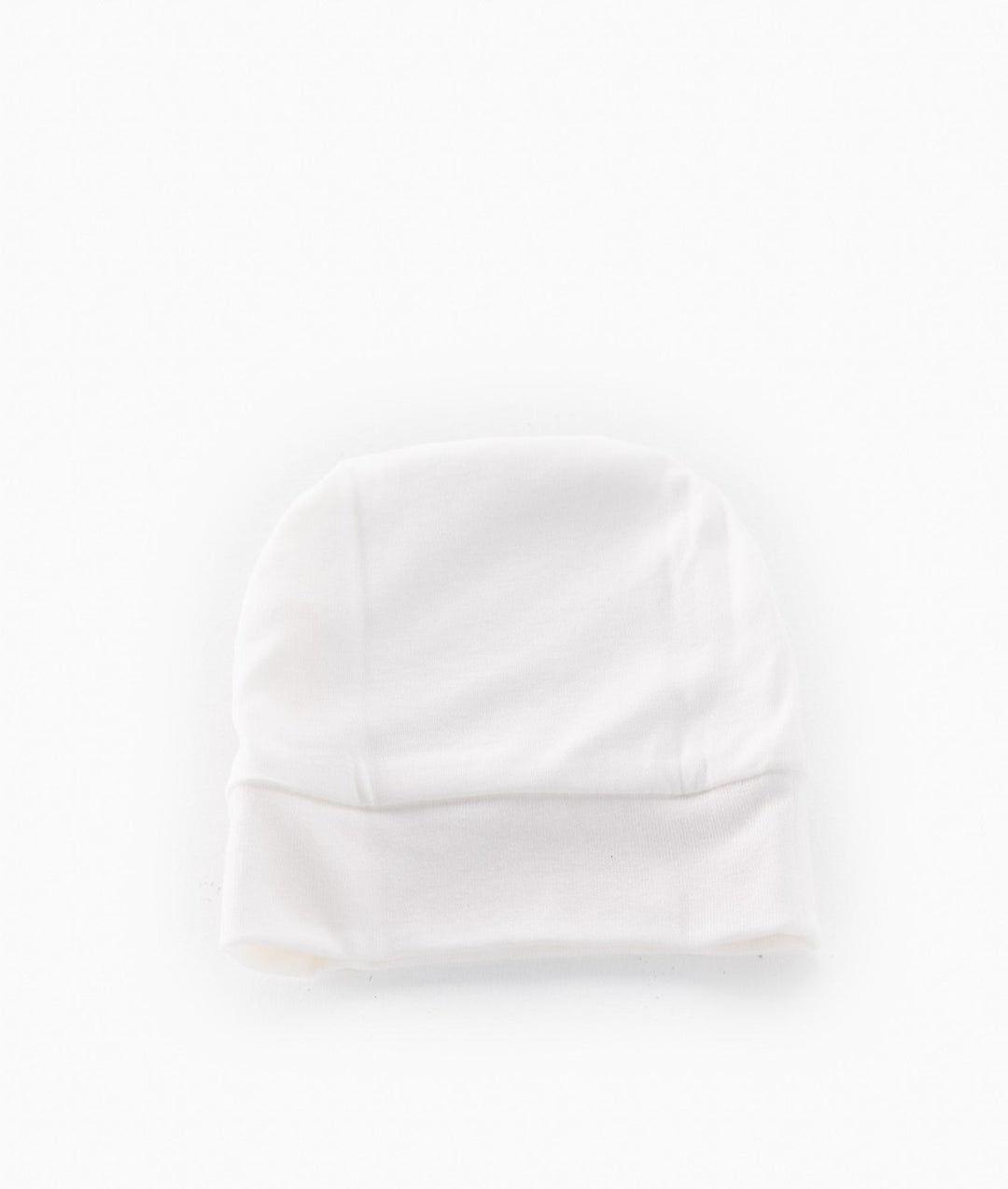 Baby Cotton Beanie - Beige