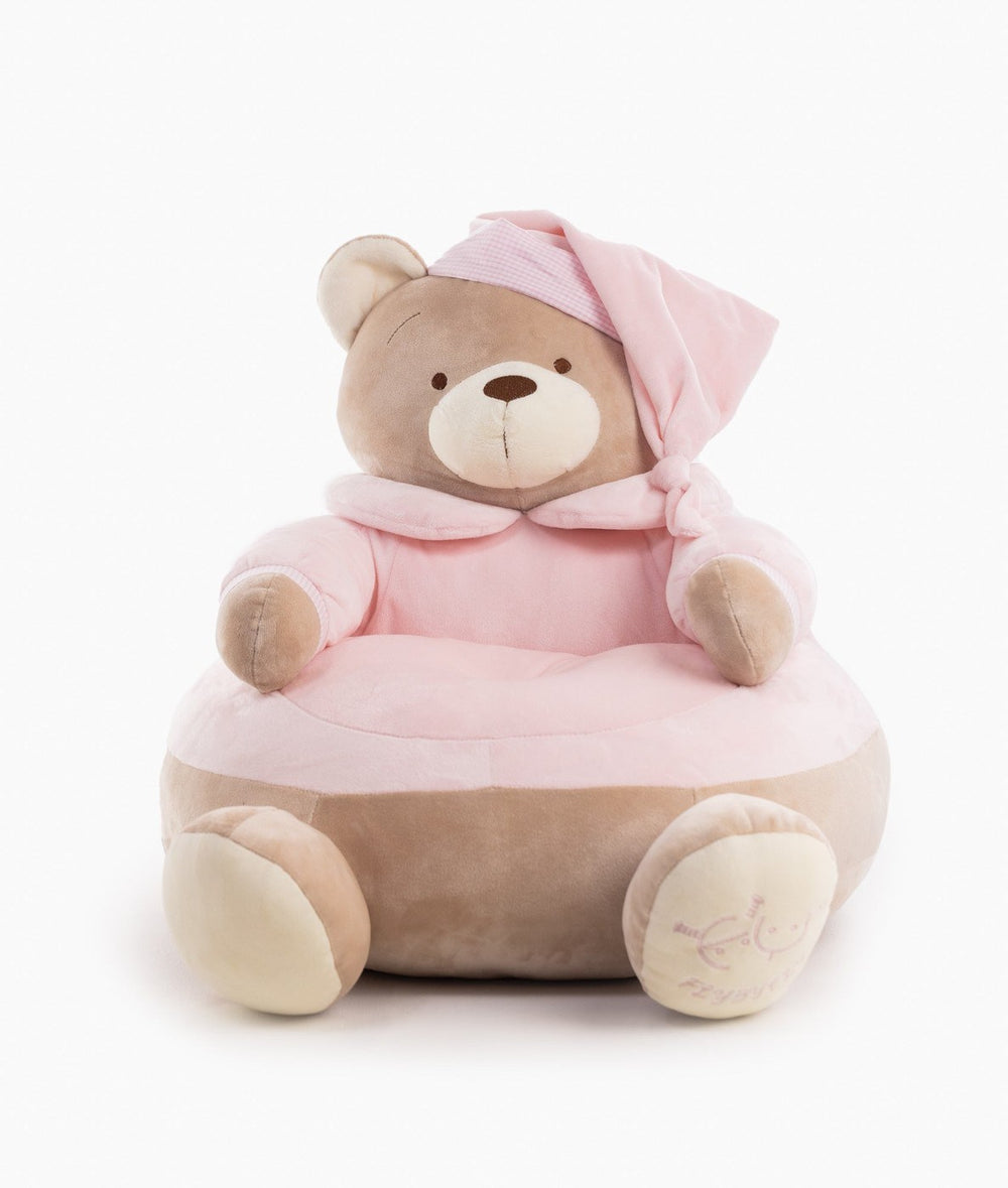Pink cuddle chair for babies and toddlers
