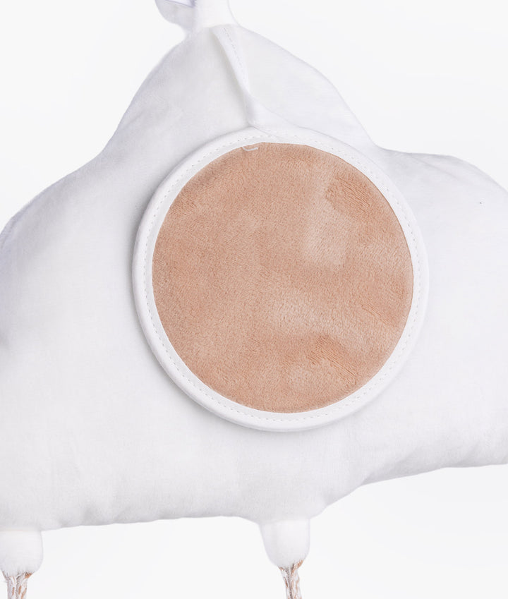 Bear & Cloud Activity Toy | Beige & White