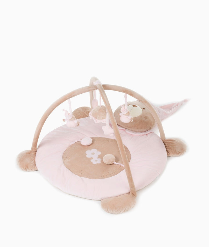 Bear Playmat & Gym Classic | Pink