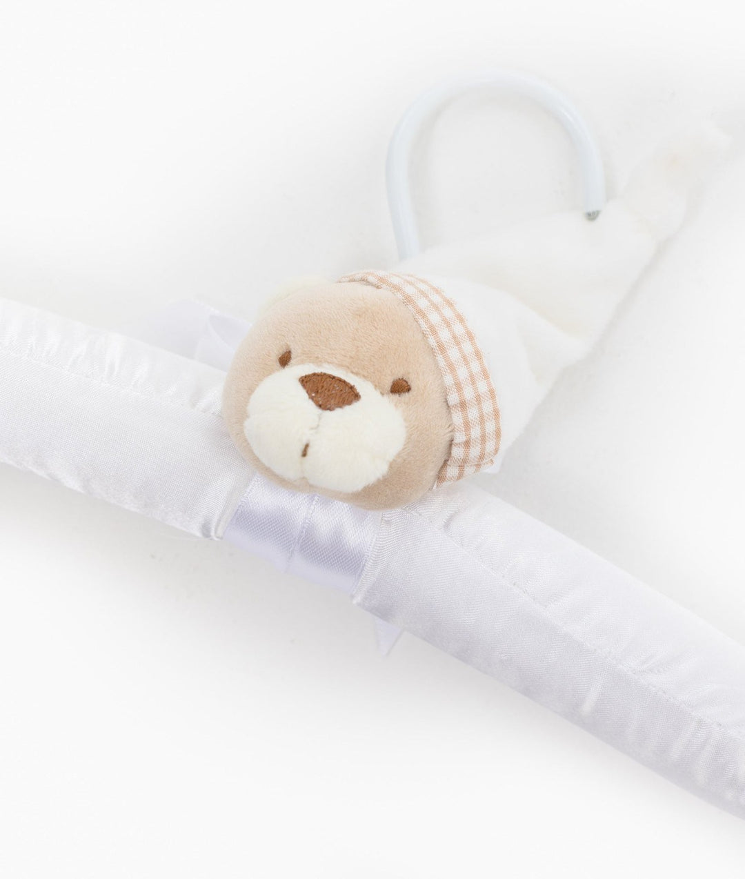 Cotton Jumpsuit & Hanger Set - Beige
