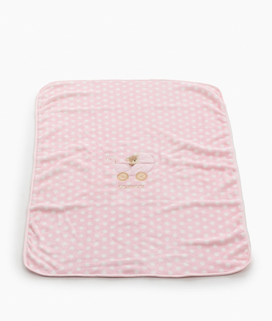 Polka Dot Blanket - Pink