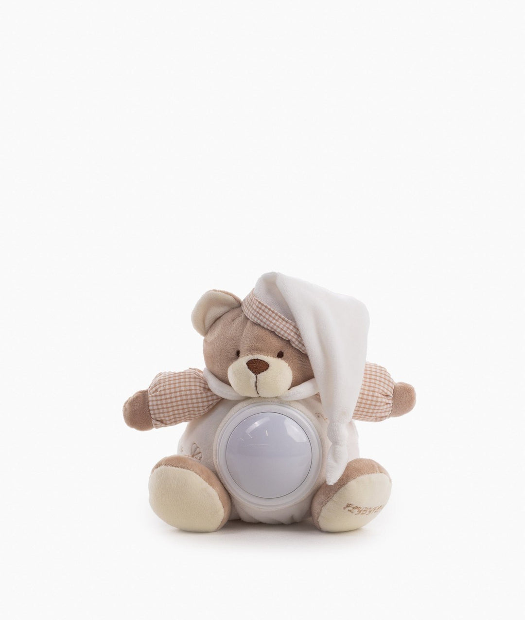 White and beige musical night light for nursery