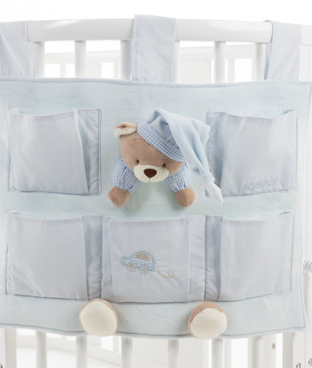 Baby nursery organiser in blue