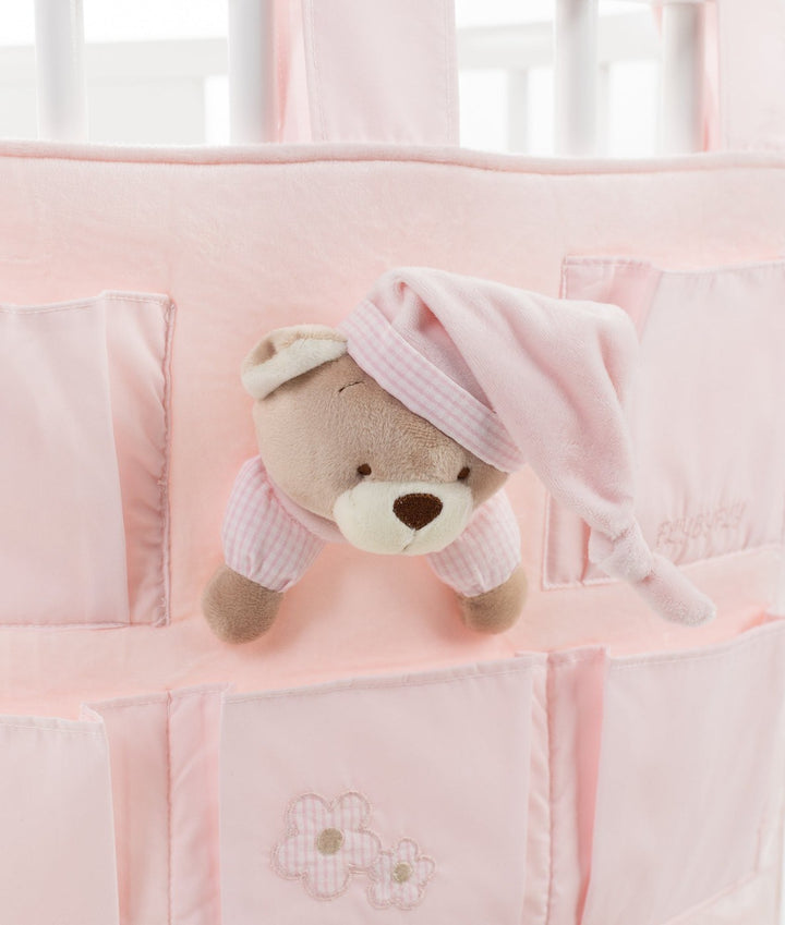 Baby nursery organiser in pink