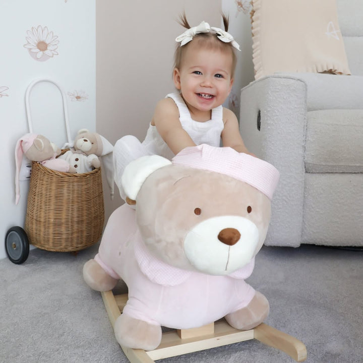 Teddy Bear Rocker - Pink