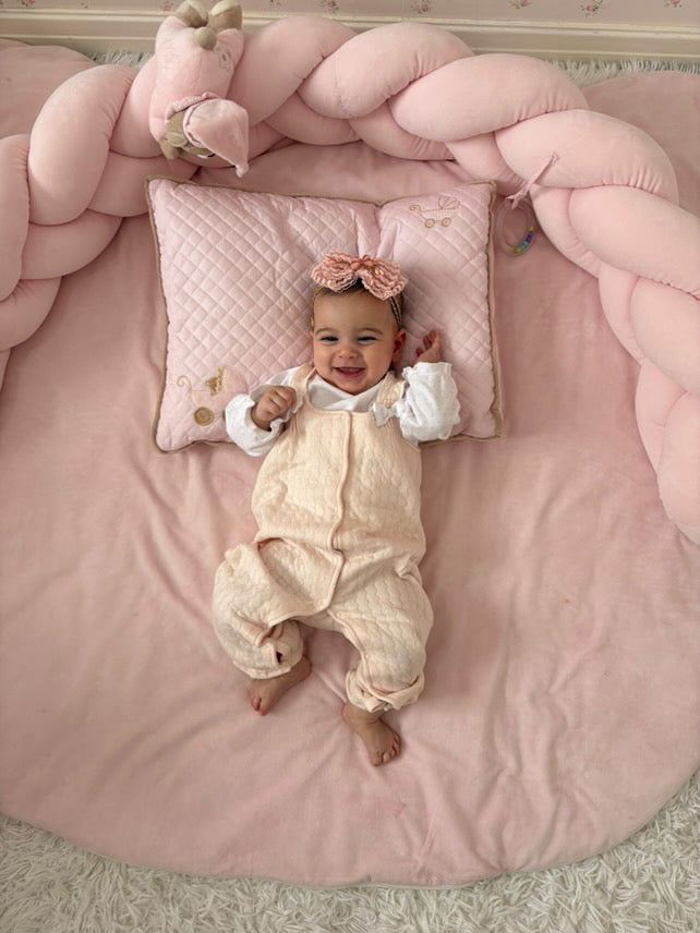 Toddler Quilted Pillow | Pink