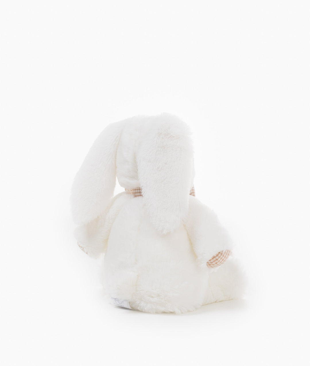 White and beige bunny musical night light for nursery