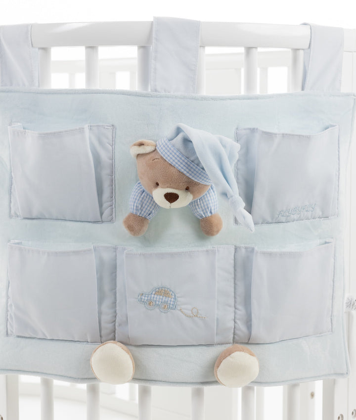 Baby nursery organiser in blue