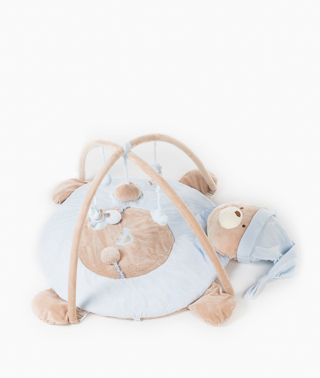 Bear Playmat & Gym V2 - Blue