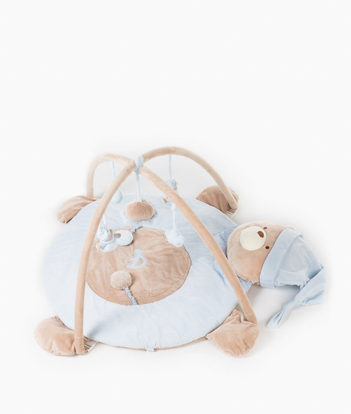 Bear Playmat & Gym V2 - Blue