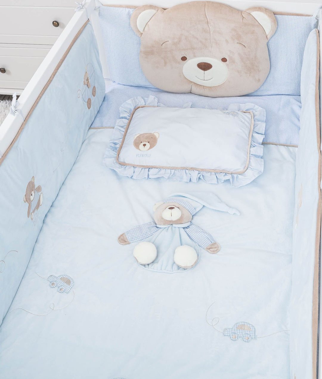 Otrain Care Bear Baby Bedding Quilt Cover Cot Bumper Set Nz Otrain