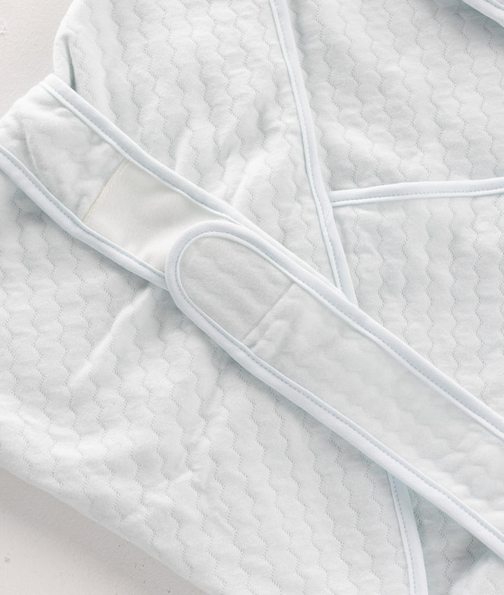 Blue newborn swaddle blanket