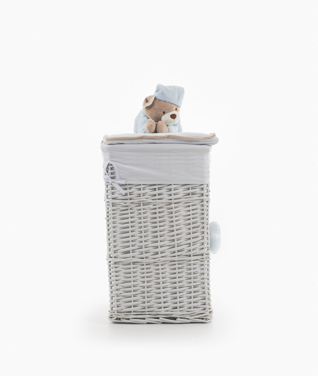 Blue square storage basket set