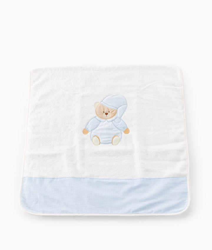 Classic Bear Towel - Blue