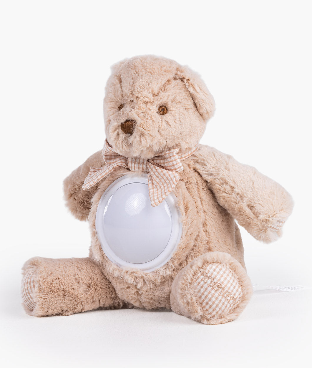 Beige musical night light for nursery
