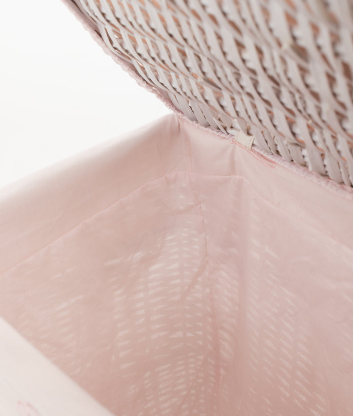 Pink square storage basket set