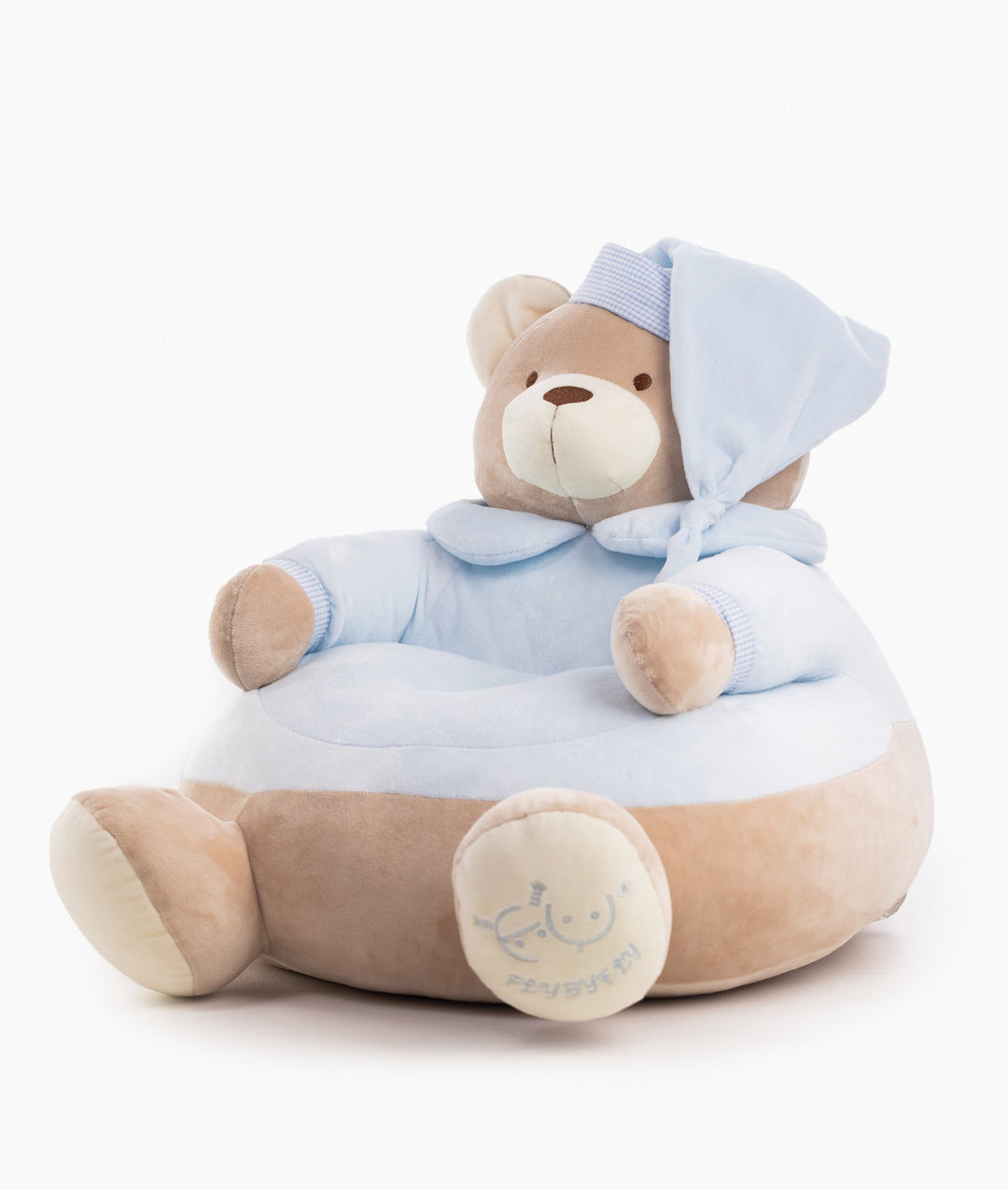 Blue cuddle chair for babies and toddlers