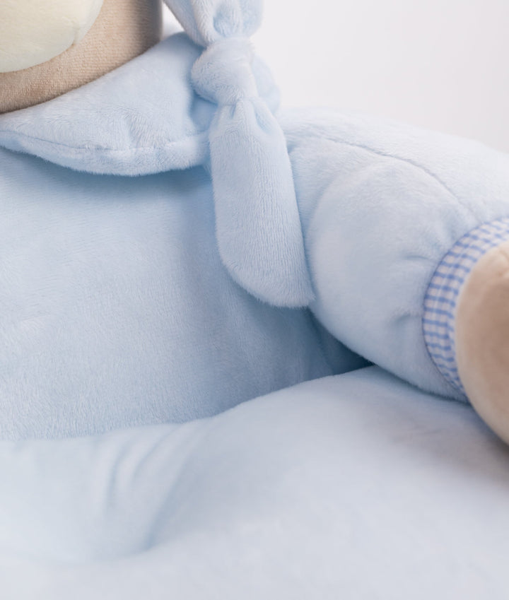 Blue cuddle chair for babies and toddlers